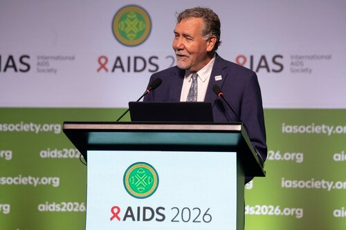 AIDS 2026, the 26th International AIDS Conference. Rio de Janeiro, Brazil.
Tueday, 28 July 2026.

PL01. Rethink. Rebuild. Rise.
In the photo: Chris Beyrer, Duke University, United States.

©️ Felipe Varanda / IAS