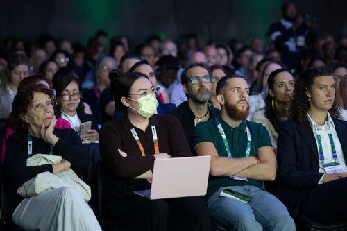 AIDS 2026, the 26th International AIDS Conference. Rio de Janeiro, Brazil.
Tuesday, 28 July 2026.

PL01. Rethink. Rebuild. Rise.
In the photo: Audience

©️ Felipe Varanda / IAS