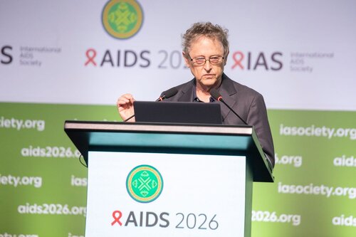 AIDS 2026, the 26th International AIDS Conference. Rio de Janeiro, Brazil.
Tuesday, 28 July 2026.

PL01. Rethink. Rebuild. Rise.
In the photo: Michel Nussenzweig, Rockefeller University.

©️ Felipe Varanda / IAS