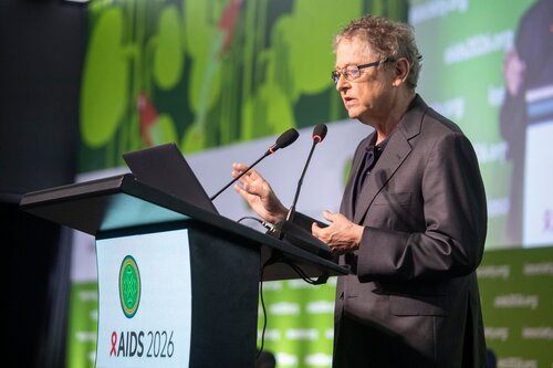 AIDS 2026, the 26th International AIDS Conference. Rio de Janeiro, Brazil.
Tuesday, 28 July 2026.

PL01. Rethink. Rebuild. Rise.
In the photo: Michel Nussenzweig, Rockefeller University.

©️ Felipe Varanda / IAS