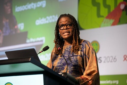 AIDS 2026, the 26th International AIDS Conference. Rio de Janeiro, Brazil.
Tuesday, 28 July 2026.

PL01. Rethink. Rebuild. Rise.
In the photo: Wame Jallow, Shuga Global

©️ Felipe Varanda / IAS
