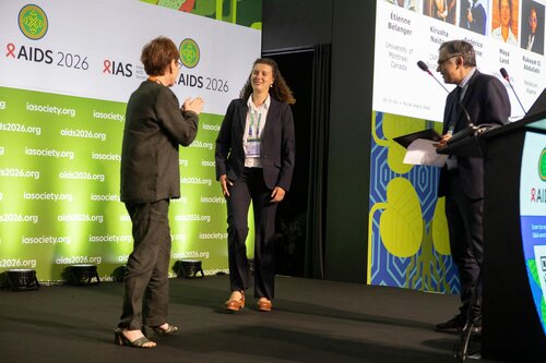 AIDS 2026, the 26th International AIDS Conference. Rio de Janeiro, Brazil.
Tuesday, 28 July 2026.

PL01. Rethink. Rebuild. Rise.
In the photo: presenters and recipients of the IAS/ANRS Lange/van Tongeren Prizes for Young Investigators

©️ Felipe Varanda / IAS