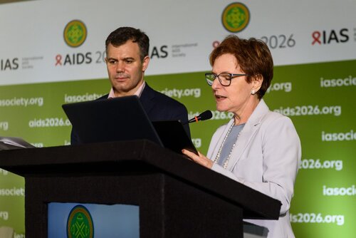 AIDS 2026, the 26th International AIDS Conference. Rio de Janeiro, Brazil.                            Wednesday, 29 July 2026.

SY14. Me and My Healthcare Provider award ceremony.
In the photo: Beatriz Grinsztejn.                                                                       
                                      
©️ Rogério von Krüger / IAS