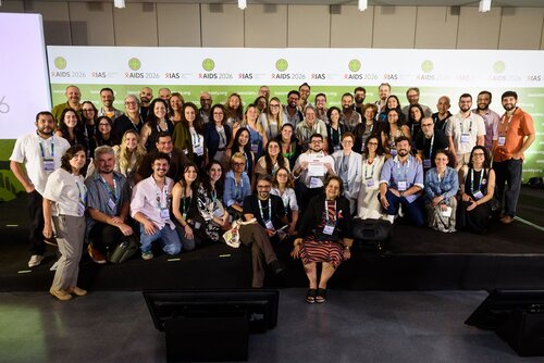 AIDS 2026, the 26th International AIDS Conference. Rio de Janeiro, Brazil.                            Wednesday, 29 July 2026.

SY14. Me and My Healthcare Provider award ceremony.
In the photo: Beatriz Grinsztejn, Felipe Sabec Folgueral.     

©️ Rogério von Krüger / IAS