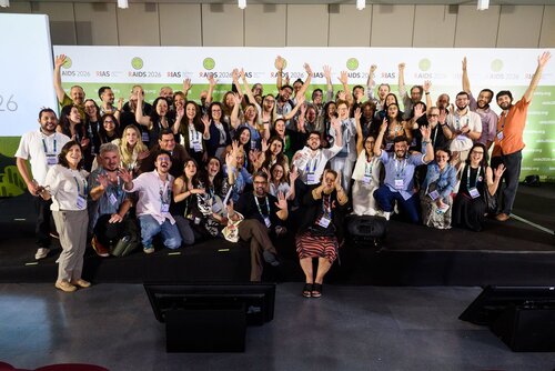 AIDS 2026, the 26th International AIDS Conference. Rio de Janeiro, Brazil.                            Wednesday, 29 July 2026.

SY14. Me and My Healthcare Provider award ceremony.
In the photo: Beatriz Grinsztejn, Felipe Sabec Folgueral.     

©️ Rogério von Krüger / IAS