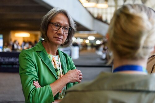 AIDS 2026, the 26th International AIDS Conference. Rio de Janeiro, Brazil.                            Wednesday, 29 July 2026.

CPPNET. IAS Corporate Partnership Programme.     In the photo: Birgit Poniatowski.     

©️ Rogério von Krüger / IAS