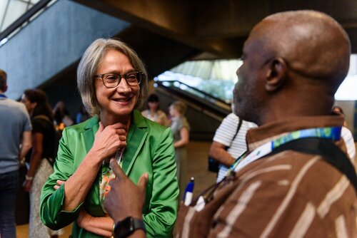 AIDS 2026, the 26th International AIDS Conference. Rio de Janeiro, Brazil.                            Wednesday, 29 July 2026.

CPPNET. IAS Corporate Partnership Programme.     In the photo: Birgit Poniatowski.     

©️ Rogério von Krüger / IAS
