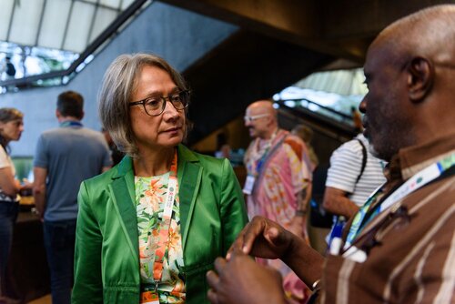AIDS 2026, the 26th International AIDS Conference. Rio de Janeiro, Brazil.                            Wednesday, 29 July 2026.

CPPNET. IAS Corporate Partnership Programme.     In the photo: Birgit Poniatowski.     

©️ Rogério von Krüger / IAS