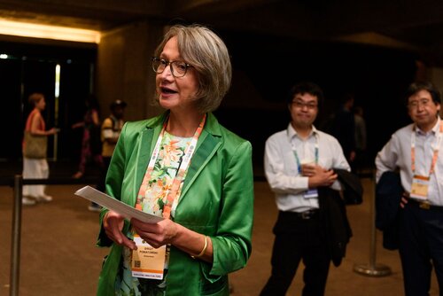 AIDS 2026, the 26th International AIDS Conference. Rio de Janeiro, Brazil.                            Wednesday, 29 July 2026.

CPPNET. IAS Corporate Partnership Programme.     In the photo: Birgit Poniatowski.     

©️ Rogério von Krüger / IAS