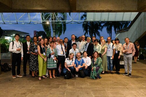 AIDS 2026, the 26th International AIDS Conference. Rio de Janeiro, Brazil.                            Wednesday, 29 July 2026.

CPPNET. IAS Corporate Partnership Programme.     In the photo: Group photo.     

©️ Rogério von Krüger / IAS