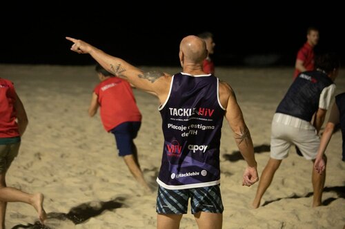 AIDS 2026, the 26th International AIDS Conference. Rio de Janeiro, Brazil.
Wednesday, 29 July 2026.

THGT. Tackle HIV rugby with Gareth Thomas on Ipanema beach.

© Felipe Varanda / IAS