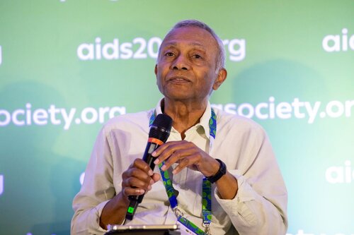 AIDS 2026, the 26th International AIDS Conference. Rio de Janeiro, Brazil.
Wednesday, 29 July 2026.

SAT35. The future of HIV service delivery is…simplification, self-care, integration, and AI in practice.
In the photo: Yogan Pillay.

©️ Felipe Varanda / IAS
