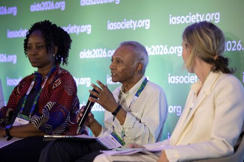 AIDS 2026, the 26th International AIDS Conference. Rio de Janeiro, Brazil.
Wednesday, 29 July 2026.

SAT35. The future of HIV service delivery is…simplification, self-care, integration, and AI in practice.
In the photo: Yogan Pillay.

©️ Felipe Varanda / IAS