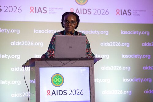 AIDS 2026, the 26th International AIDS Conference. Rio de Janeiro, Brazil.
Wednesday, 29 July 2026.

SAT35. The future of HIV service delivery is…simplification, self-care, integration, and AI in practice.
In the photo: Izukanji Sikazwe Sikaulu, The Global Fund, Switzerland.

©️ Felipe Varanda / IAS