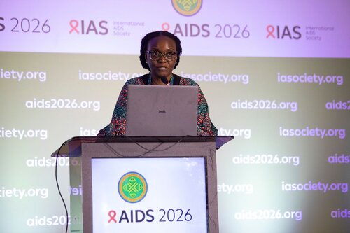 AIDS 2026, the 26th International AIDS Conference. Rio de Janeiro, Brazil.
Wednesday, 29 July 2026.

SAT35. The future of HIV service delivery is…simplification, self-care, integration, and AI in practice.
In the photo: Izukanji Sikazwe Sikaulu, The Global Fund, Switzerland.

©️ Felipe Varanda / IAS