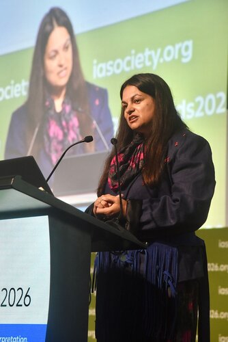 AIDS 2026, the 26th International AIDS Conference. Rio de Janeiro, Brazil.
Wednesday, 29 July 2026.

PL02. The future of HIV prevention.
In the photo: Sandhya Vasan.

© Márcia Moreira / IAS.