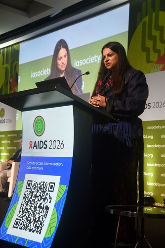 AIDS 2026, the 26th International AIDS Conference. Rio de Janeiro, Brazil.
Wednesday, 29 July 2026.

PL02. The future of HIV prevention.
In the photo: Sandhya Vasan.

© Márcia Moreira / IAS.