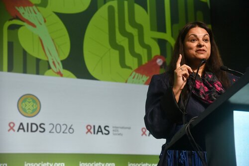AIDS 2026, the 26th International AIDS Conference. Rio de Janeiro, Brazil.
Wednesday, 29 July 2026.

PL02. The future of HIV prevention.
In the photo: Sandhya Vasan.

© Márcia Moreira / IAS.