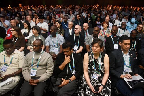 AIDS 2026, the 26th International AIDS Conference. Rio de Janeiro, Brazil.
Wednesday, 29 July 2026.

PL02. The future of HIV prevention.
In the photo: Audience.

© Márcia Moreira / IAS.