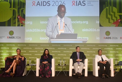 AIDS 2026, the 26th International AIDS Conference. Rio de Janeiro, Brazil.
Wednesday, 29 July 2026.

PL02. The future of HIV prevention.
In the photo: Panellists.

© Márcia Moreira / IAS.