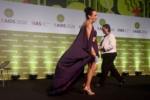AIDS 2026, the 26th International AIDS Conference. Rio de Janeiro, Brazil.
Wednesday, 29 July 2026.

PL02. The future of HIV prevention.
In the photo: Amanita Calderón-Cifuéntes.

© Márcia Moreira / IAS.