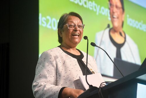 AIDS 2026, the 26th International AIDS Conference. Rio de Janeiro, Brazil.
Wednesday, 29 July 2026.

PL02. The future of HIV prevention.
In the photo: Quarraisha Abdool Karim.

© Márcia Moreira / IAS.