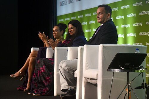 AIDS 2026, the 26th International AIDS Conference. Rio de Janeiro, Brazil.
Wednesday, 29 July 2026.

PL02. The future of HIV prevention.
In the photo: Panellists.

© Márcia Moreira / IAS.