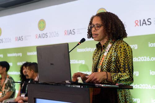 AIDS 2026, the 26th International AIDS Conference. Rio de Janeiro, Brazil.
Thursday, 30 July 2026.

MM03. IAS Regional Members' Meeting: United States and Canada.
In the photo: Renata Sanders.

©️ Rogério von Krüger / IAS