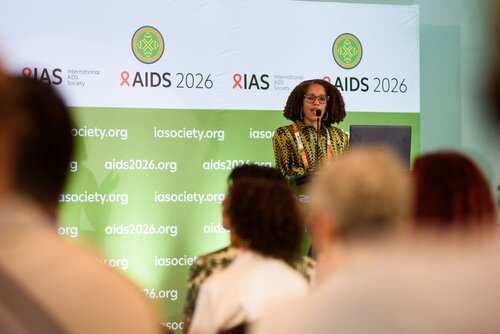 AIDS 2026, the 26th International AIDS Conference. Rio de Janeiro, Brazil.
Thursday, 30 July 2026.

MM03. IAS Regional Members' Meeting: United States and Canada.
In the photo: Renata Sanders.

©️ Rogério von Krüger / IAS