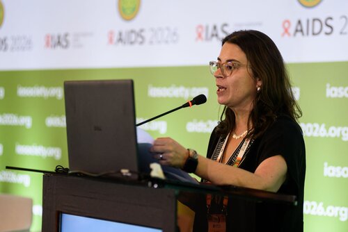 AIDS 2026, the 26th International AIDS Conference. Rio de Janeiro, Brazil.
Thursday, 30 July 2026.

MM04. IAS Regional Members' Meeting: Latin America and the Caribbean.
In the photo: Claudia Cortes.

©️ Rogério von Krüger / IAS