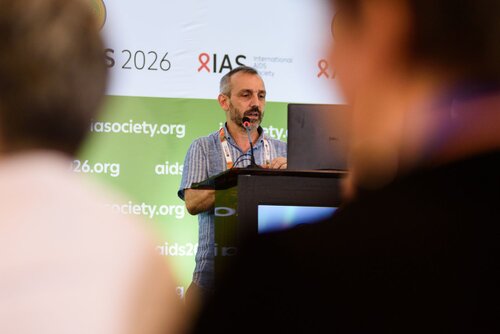 AIDS 2026, the 26th International AIDS Conference. Rio de Janeiro, Brazil.
Thursday, 30 July 2026.

MM04. IAS Regional Members' Meeting: Latin America and the Caribbean.
In the photo: Omar Sued.

©️ Rogério von Krüger / IAS