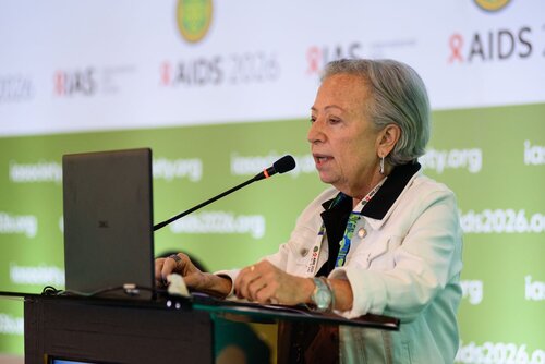 AIDS 2026, the 26th International AIDS Conference. Rio de Janeiro, Brazil.
Thursday, 30 July 2026.

MM04. IAS Regional Members' Meeting: Latin America and the Caribbean.
In the photo: Adele Benzaken.

©️ Rogério von Krüger / IAS