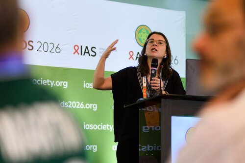 AIDS 2026, the 26th International AIDS Conference. Rio de Janeiro, Brazil.
Thursday, 30 July 2026.

MM04. IAS Regional Members' Meeting: Latin America and the Caribbean.
In the photo: Claudia Cortes.

©️ Rogério von Krüger / IAS