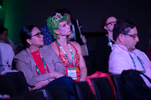 AIDS 2026, the 26th International AIDS Conference. Rio de Janeiro, Brazil.
Thursday, 30 July 2026.

SS02. Racism as a driver of HIV: From lived experience to structural change.
In the photo: Question by the audience.

© Felipe Varanda / IAS