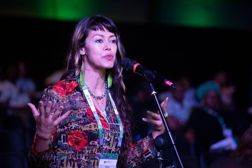 AIDS 2026, the 26th International AIDS Conference. Rio de Janeiro, Brazil.
Thursday, 30 July 2026.

SS02. Racism as a driver of HIV: From lived experience to structural change.
In the photo: Question by the audience.

© Felipe Varanda / IAS