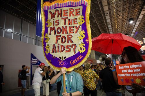AIDS 2026, the 26th International AIDS Conference. Rio de Janeiro, Brazil.
Wednesday, 29 July 2026

GENCON. Public Demonstration.

©️ Andréa Testoni / IAS