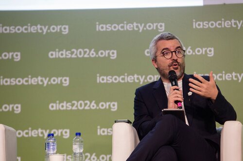AIDS 2026, the 26th International AIDS Conference. Rio de Janeiro, Brazil.
Wednesday, 29 July 2026

SS01. After the emergency: Rebuiding sustainable access to HIV treatment and prevention.
In this photo: Janier Padilla Bernaldez.

©️ Andréa Testoni / IAS