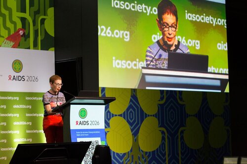 AIDS 2026, the 26th International AIDS Conference. Rio de Janeiro, Brazil.
Wednesday, 29 July 2026

SS01. After the emergency: Rebuiding sustainable access to HIV treatment and prevention.
In this photo: Nora Bar.

©️ Andréa Testoni / IAS