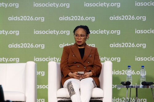 AIDS 2026, the 26th International AIDS Conference. Rio de Janeiro, Brazil.
Wednesday, 29 July 2026

SS01. After the emergency: Rebuiding sustainable access to HIV treatment and prevention.
In the photo: Nonhlanhla Ignata Ndlovu.

©️ Andréa Testoni / IAS
