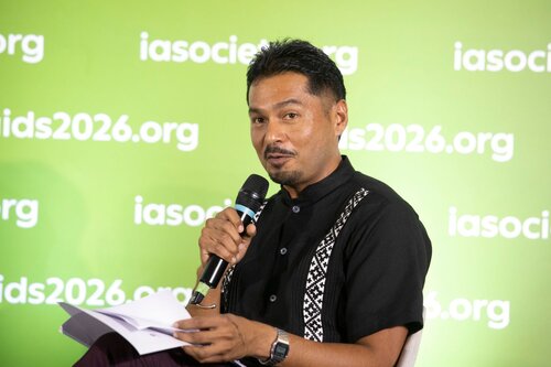 AIDS 2026, the 26th International AIDS Conference. Rio de Janeiro, Brazil.
Tuesday 28, July 2026.

SY08. Rebuilding global health: HIV reporting in a brave new world (Media panel session)..
In the photo:Kevin MENDEZ
National AIDS Commission, Belize.

©️ Felipe Varanda / IAS