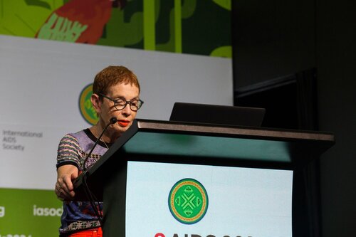 AIDS 2026, the 26th International AIDS Conference. Rio de Janeiro, Brazil.
Wednesday, 29 July 2026

SS01. After the emergency: Rebuiding sustainable access to HIV treatment and prevention.
In this photo: Nora Bar.

©️ Andréa Testoni / IAS