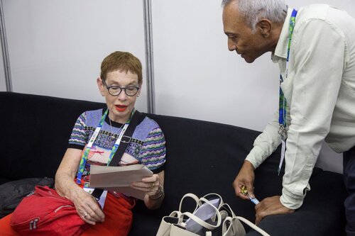 AIDS 2026, the 26th International AIDS Conference. Rio de Janeiro, Brazil.
Wednesday, 29 July 2026

SS01. After the emergency: Rebuiding sustainable access to HIV treatment and prevention.
In the photo: Nora Bar, Yogan Pillay.

©️ Andréa Testoni / IAS