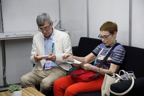 AIDS 2026, the 26th International AIDS Conference. Rio de Janeiro, Brazil.
Wednesday, 29 July 2026

SS01. After the emergency: Rebuiding sustainable access to HIV treatment and prevention.
In the photo: Draurio Barreira, Nora Bar.

©️ Andréa Testoni / IAS