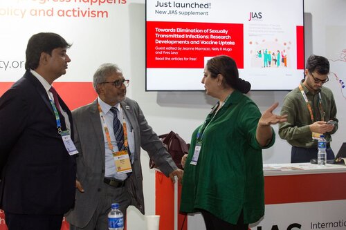 AIDS 2026, the 26th International AIDS Conference. Rio de Janeiro, Brazil.
Wednesday, 29 July 2026

MGAP. Gathering for IAS membersfrom Asia and the Pacific Islands.

©️ Andréa Testoni / IAS