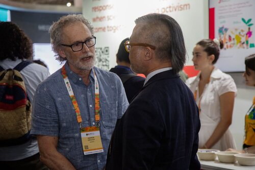 AIDS 2026, the 26th International AIDS Conference. Rio de Janeiro, Brazil.
Wednesday, 29 July 2026

MGAP. Gathering for IAS membersfrom Asia and the Pacific Islands.
In the photo: Andrew Grulich.

©️ Andréa Testoni / IAS