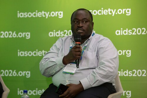 AIDS 2026, the 26th International AIDS Conference. Rio de Janeiro, Brazil.
Wednesday, 29 July 2026

SY18. Safeguarding space and services for key populations in the face of shrinking resources.
In the photo:  Jonah Onentiah

©️ Andréa Testoni / IAS
