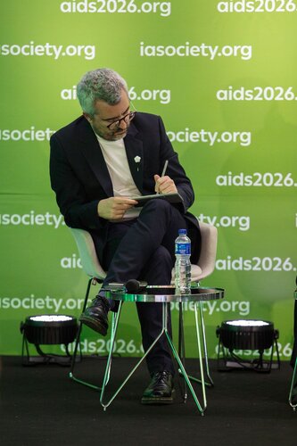 AIDS 2026, the 26th International AIDS Conference. Rio de Janeiro, Brazil.
Wednesday, 29 July 2026

SY18. Safeguarding space and services for key populations in the face of shrinking resources.
In the photo: Javier Padilla Bernaldez.

©️ Andréa Testoni / IAS