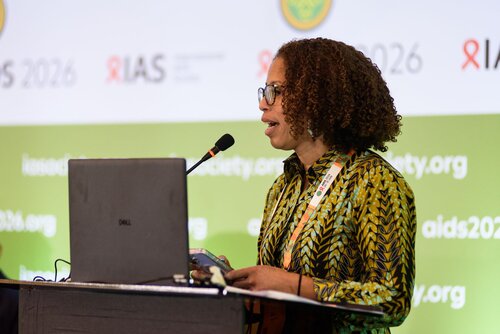 AIDS 2026, the 26th International AIDS Conference. Rio de Janeiro, Brazil.
Thursday, 30 July 2026.

MM03. IAS Regional Members' Meeting: United States and Canada.
In the photo: Renata Sanders.

©️ Rogério von Krüger / IAS