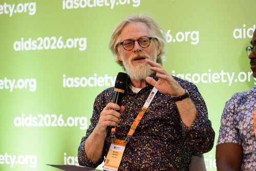AIDS 2026, the 26th International AIDS Conference. Rio de Janeiro, Brazil.
Thursday, 30 July 2026.

MM03. IAS Regional Members' Meeting: United States and Canada.
In the photo: Mitchell Warren.

©️ Rogério von Krüger / IAS
