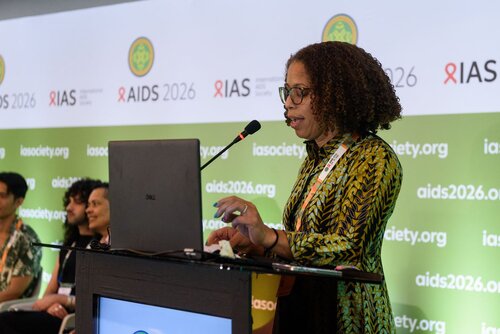 AIDS 2026, the 26th International AIDS Conference. Rio de Janeiro, Brazil.
Thursday, 30 July 2026.

MM03. IAS Regional Members' Meeting: United States and Canada.
In the photo: Renata Sanders.

©️ Rogério von Krüger / IAS
